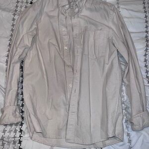 H&M Casual cream Button Down Shirt